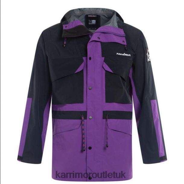Karrimor UK - Clothing Karrimor K2 Alpine Jacket Black/Purple Men R04TL0155