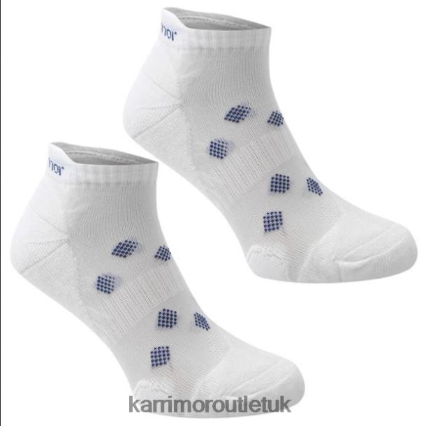 Karrimor UK - Accessories Karrimor 2 Pack Running Socks White Women R04TL056